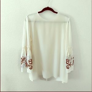 Lafayette 148 New York Blouse - 100% Silk